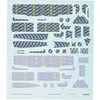 Image de (EDDD72025) - Eduard Decals 1:72 - Fokker D.VII 5color Lozenge