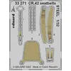 Image de Eduard 33271 Accessoires: CR.42 seatbelts Steel for ICM in 1:32