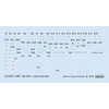 Image de (EDDD72027) - Eduard Decals 1:72 - Mi-24V Stencils Czech (ZVE)