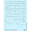 Image de (EDDD72028) - Eduard Decals 1:72 - Mi-24V Stencils (RU & ENG)