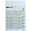 Image de (EDDD72029) - Eduard Decals 1:72 - Z-37 Stencils, Code Letters
