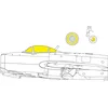 Image de (EDMEX762) - Eduard Mask 1:48 - MiG-15 (Hobbyboss)