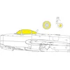 Image de Eduard (EDMEX763) Mask 1:48 - MiG-15 TFace (HBB)