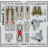 Image de EDUARD - Harrier GR.1/3 seatbelts Steel