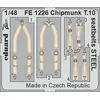 Image de (EDPFE1226) - Eduard Photetch (Zoom) 1:48 - Chipmunk T.10 seatbelts Steel