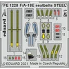 Image de (EDPFE1228) - Eduard Photoetch (Zoom) 1:48 - F/A-18E seatbelts STEEL(HBB)