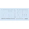 Image de EDUARD D48097 DECALQUES Avion Cockpit PLACARDS Z-126 / 226 / 326 / 526 EDUARD 1/48