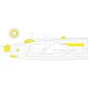 Image de EDUARD CX619 Mask Wellington MK.II AIRFIX 1/72
