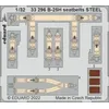 Image de EDUARD 33296 B-25H SEATBELTS Steel (HKM) 1/32