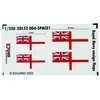 Image de 1/350 Royal Navy Ensign Flags Space