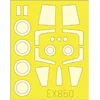 Image de EDUARD EX850 Mask F-104A/C Kinetic 1/48