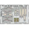 Image de EDUARD FE1309 MI-35M SEATBELTS Steel (ZVEZDA) 1/48