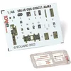 Image de Edudo EDU3DL48088 1/48 Space Mitsubishi Zero Ship Fighter Aircraft 32 Type Intérieur 3D Décalcomanies gravées (pour Edual) Modèle en plastique