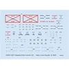 Image de EDUARD D32021 DECALQUES Avion MARQUAGES Stencils Mosquito FB MK.IV HK Models 1/32