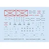 Image de EDUARD D48109 DECALQUES Avion MARQUAGES / Stencils Mosquito FB MK.II Tamiya 1/48