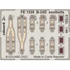 Image de EDUARD FE1339 B-24D SEATBELTS Steel (REVELL) 1/48