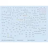 Image de EDUARD D48111 DECALQUES Avion MARQUAGES / Stencils SUKHOI SU-25 Russe ZVEZDA 1/48