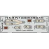 Image de EDUARD FE1349 PV-1 SEATBELTS Steel (Academy) 1/48