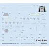 Image de EDUARD D32022 DECALQUES Avion MARQUAGES Stencils F-35A ITALERI 1/32