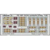 Image de EDUARD FE1451 Zoom Set B-24J SEATBELTS Steel 1/48 (Hobby Boss)