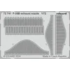 Image de EDUARD 72741 PHOTODECOUPE F-35B Exhaust Nozzle 1/72 (Tamiya)