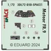 Image de EDUARD 3DL72050 Space Meteor FR.9 Space 1/72 (AIRFIX)
