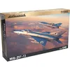Image de Eduard ProfiPACK MiG-21F-13 Kit de modélisme avion militaire en plastique, échelle 1:48, avec décalcomanies et pièces PE pré-peintes pour 6 variantes