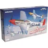 Image de Edualdo EDU11196 1/48 Édition limitée USA P-51D Mustang Mighty Eight 65th Fighter Avion en plastique