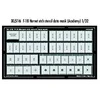 Image de Eduard Masks 1:32 - F-18 etch stencil data mask (EDMXL516)