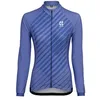 Image de Kalas Motion Z4 Maillot à Manches Longues pour Femme Lilas Bleu Taille M