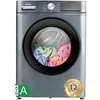 Image de CHiQ Lave-linge CFL80-14586IM3XA, Chargement frontal 8 kg,Space Pro,Moteur Inverter stable, 1400 tr/min, Programme intelligent à IA, Fonction vapeur, Lavage rapide 15 minutes, 15 cycles lavage, Gris
