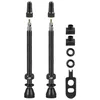 Image de FORCE Paire de valves tubeless route et VTT aluminium 80 mm