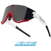 Image de Lunettes de vélo Force Creed White-Red