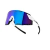 Image de Lunettes de vélo FORCE GRIP blanc/bleu