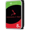 Image de Seagate IronWolf Pro, 8To, Disque dur d'entreprise interne NAS HDD   CMR, 3,5 , SATA 6Goits/s, 7 200 tr/min, 256 Mo de mémoire cache, Rescue Services (ST8000NE001 )