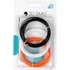 Image de 3D Simo 3Dsimo-ABS-2 Lot de filaments ABS 1,75 mm 120 g orange, noir, blanc