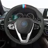 Image de CFHMLK Housse de volant de voiture en cuir noir pour BMW G30 530i 540i 520d 530e 2016-2018 G32 GT 630i 630d 2017-2018-Style-03
