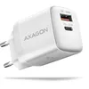 Image de AXAGON ACU-PQ30W Ladegerät QC3.0,4.0/AFC/FCP/PPS/Apple + PD USB-C, 30W - weiß
