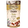 Image de Carnilove Semi-Moist Chicken enrichi au thym | 50 g | Snack à mâcher Tendre pour Chats | Peut Aider à Nettoyer Les Voies urinaires | sans Pommes de Terre ni céréales
