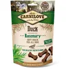 Image de Carnilove Soft Snack Canard au Romarin | Pack de 3 | 3 x 200 g | Friandises pour Chiens | Canard et romarin | sans ajout de Sucre | Goût Exotique de Viande