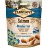 Image de Carnilove Crunchy Snack Saumon avec Myrtilles | Pack de 3 | 3 x 200 g | Friandise avec Saumon et Myrtilles pour Chiens | Myrtille comme Source Naturelle d'antioxydants