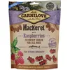 Image de Carnilove Maquereau Croustillant aux Framboises | Pack de 3 | 3 x 200 g | Friandise pour Chiens | avec de la Viande Fraîche | sans Céréales ni Pommes de Terre | avec des Acides Gras Oméga-3