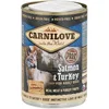 Image de Carnilove Saumon & Dinde Saumon Dinde sans Céréales Chiens Adultes 400 g