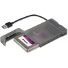 Image de i-tec MySafe USB 3.0 Easy Boîtier Externe 6,4 cm pour Disque Dur SATA I/II/III HDD SSD Noir