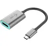 Image de i-tec USB-C vers DisplayPort Metal Adaptateur 1x Display Port 4K 60Hz pour Windows MacOS ChromeOS Thunderbolt 3 Compatible