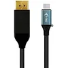 Image de i-tec USB-C vers DisplayPort Câble Adapteur 1x DisplayPort 4K/60Hz pour Windows Mac OS Thunderbolt 3 Compatible 150cm