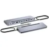 Image de Dock USB-C i-tec C31FLAT2PDPRO Plata 3 Pantallas 4K 100W USB 3.2 DisplayPort HDMI RJ-45