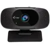 Image de i-tec Solomon 300 Webcam 4K avec grand angle de vision de 92° pour réunions et présentations, mise au point fixe, optimisation automatique de l'image et protection des données intégrée