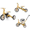 Image de Petite&Mars Turbo 5-en-1 Tricycle Évolutif   Vélo Bébé Multifonction Réglable, 1,5 à 5 Ans (Intense Ochre)