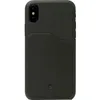 Image de Beyzacases Iris Slot Noir - Coque en Cuir pour iPhone X
